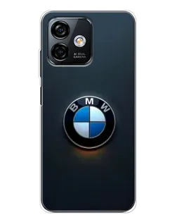 Чохол для Ulefone Note 16 Pro з картинкою «Логотип BMW — мінімалізм»