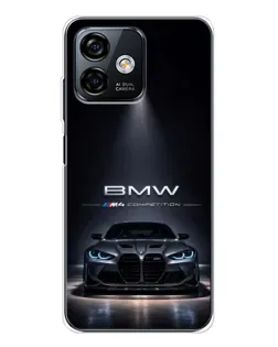 Чохол для Ulefone Note 16 Pro з картинкою «BMW крізь нічне місто»