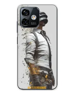 Чохол для Ulefone Note 16 Pro з картинкою «PUBG — боєць у пилу»