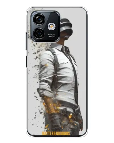 Чохол для Ulefone Note 16 Pro з картинкою «PUBG — боєць у пилу»