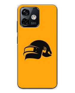 Чохол для Ulefone Note 16 Pro з картинкою «PUBG — золотий шолом»