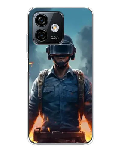 Чохол для Ulefone Note 16 Pro з картинкою «PUBG — реалістичний герой»