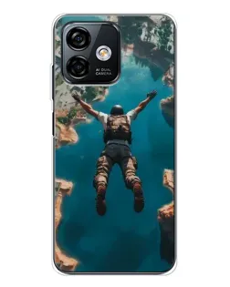 Чохол для Ulefone Note 16 Pro з картинкою «PUBG — вільне падіння»