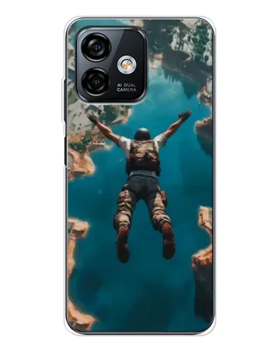 Чохол для Ulefone Note 16 Pro з картинкою «PUBG — вільне падіння»