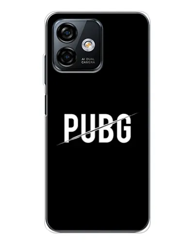 Чохол для Ulefone Note 16 Pro з картинкою «PUBG — білий логотип»