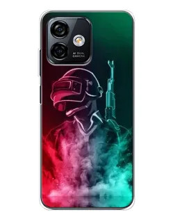 Чохол для Ulefone Note 16 Pro з картинкою «PUBG — вогняний воїн»