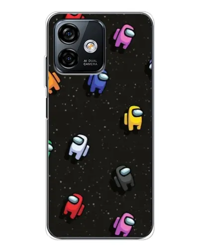 Чохол для Ulefone Note 16 Pro з картинкою «Космічний патерн Among Us»