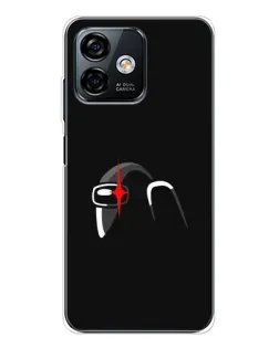 Чохол для Ulefone Note 16 Pro з картинкою «Among Us шолом»