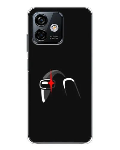 Чохол для Ulefone Note 16 Pro з картинкою «Among Us шолом»