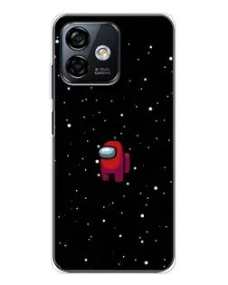Чохол для Ulefone Note 16 Pro з картинкою «Червоний Among Us»