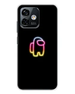 Чохол для Ulefone Note 16 Pro з картинкою «Among Us градієнт»