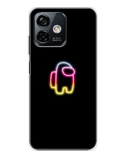 Чохол для Ulefone Note 16 Pro з картинкою «Among Us градієнт»