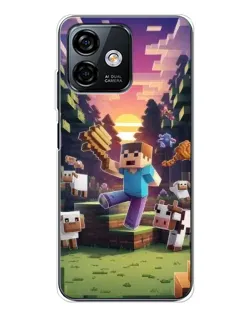 Чохол для Ulefone Note 16 Pro з картинкою «Стів на фермі»