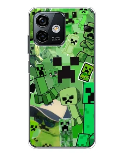 Чохол для Ulefone Note 16 Pro з картинкою «Кріпери Minecraft» Чохол для Ulefone Note 16 Pro з картинкою «Кріпери Minecraft»
