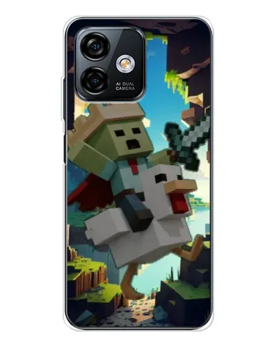 Чохол для Ulefone Note 16 Pro з картинкою «Стів та гусь» Чохол для Ulefone Note 16 Pro з картинкою «Стів та гусь»