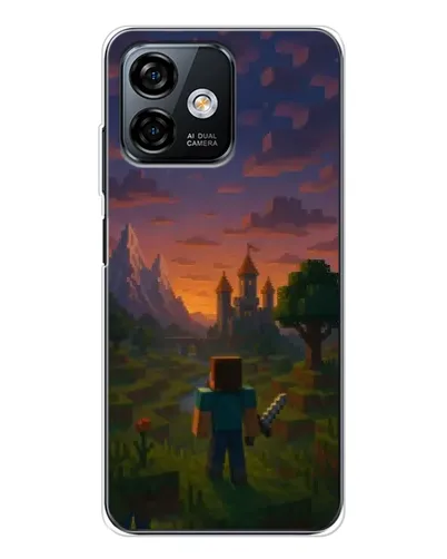 Чохол для Ulefone Note 16 Pro з картинкою «Стів біля вежі» Чохол для Ulefone Note 16 Pro з картинкою «Стів біля вежі»