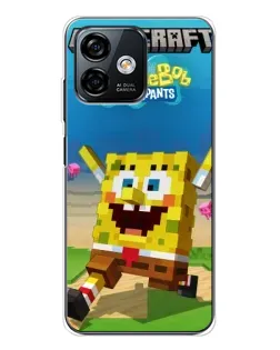 Чохол для Ulefone Note 16 Pro з картинкою «Губка Боб Minecraft» Чохол для Ulefone Note 16 Pro з картинкою «Губка Боб Minecraft»
