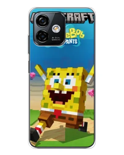 Чохол для Ulefone Note 16 Pro з картинкою «Губка Боб Minecraft» Чохол для Ulefone Note 16 Pro з картинкою «Губка Боб Minecraft»