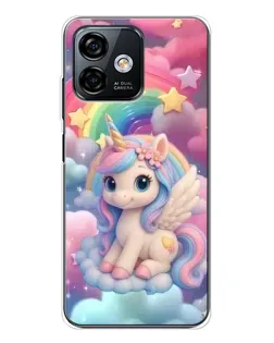 Чехол для Ulefone Note 16 Pro с картинкой «Маленький единорог» Чехол для Ulefone Note 16 Pro с картинкой «Маленький единорог»