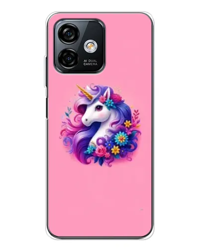 Чехол для Ulefone Note 16 Pro с картинкой «Сказочный единорог»