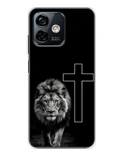Чохол для Ulefone Note 16 Pro з картинкою «Лев та Хрест» Чохол для Ulefone Note 16 Pro з картинкою «Лев та Хрест»
