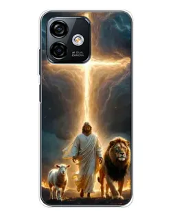 Чохол для Ulefone Note 16 Pro з картинкою «Лев Юди та Світло» Чохол для Ulefone Note 16 Pro з картинкою «Лев Юди та Світло»