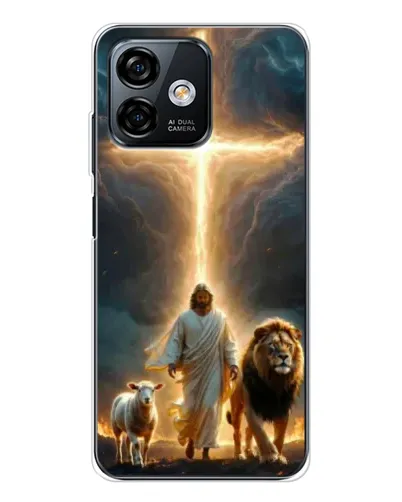 Чохол для Ulefone Note 16 Pro з картинкою «Лев Юди та Світло»
