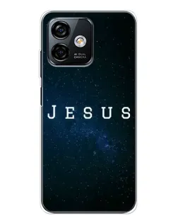 Чохол для Ulefone Note 16 Pro з картинкою «Зоряне небо Jesus»