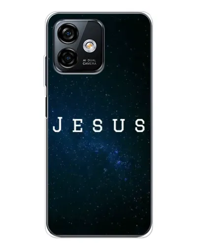 Чохол для Ulefone Note 16 Pro з картинкою «Зоряне небо Jesus»