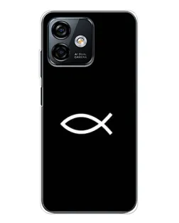 Чехол для Ulefone Note 16 Pro с картинкой «Символ рыбы Jesus» Чехол для Ulefone Note 16 Pro с картинкой «Символ рыбы Jesus»