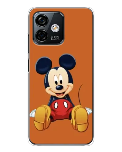 Чехол для Ulefone Note 16 Pro с картинкой «Микки отдыхает»