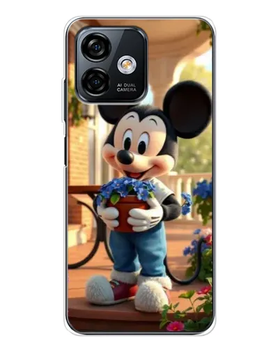 Чехол для Ulefone Note 16 Pro с картинкой «Микки садовод»