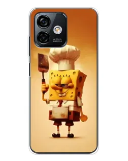 Чехол для Ulefone Note 16 Pro с картинкой «Губка Боб повар» Чехол для Ulefone Note 16 Pro с картинкой «Губка Боб повар»