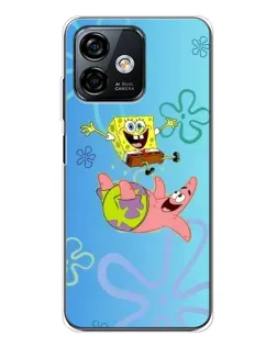 Чехол для Ulefone Note 16 Pro с картинкой «Спанч Боб и Патрик» Чехол для Ulefone Note 16 Pro с картинкой «Спанч Боб и Патрик»
