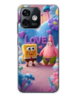 Чехол для Ulefone Note 16 Pro с картинкой «Губка Боб Патрик» Чехол для Ulefone Note 16 Pro с картинкой «Губка Боб Патрик»
