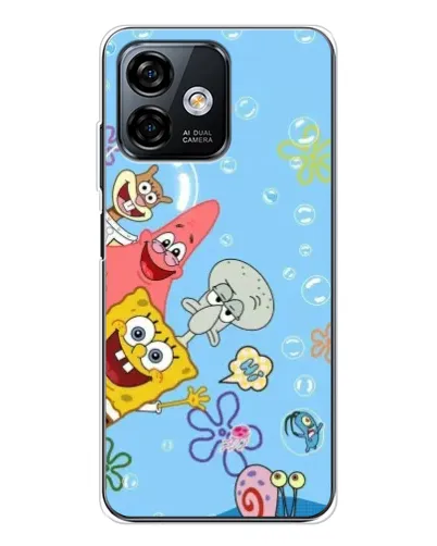 Чехол для Ulefone Note 16 Pro с картинкой «Веселые пузырьки»