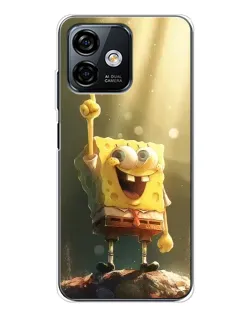Чехол для Ulefone Note 16 Pro с картинкой «Сияющий Спанч Боб» Чехол для Ulefone Note 16 Pro с картинкой «Сияющий Спанч Боб»