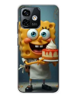 Чехол для Ulefone Note 16 Pro с картинкой «Повар Спанч Боб» Чехол для Ulefone Note 16 Pro с картинкой «Повар Спанч Боб»