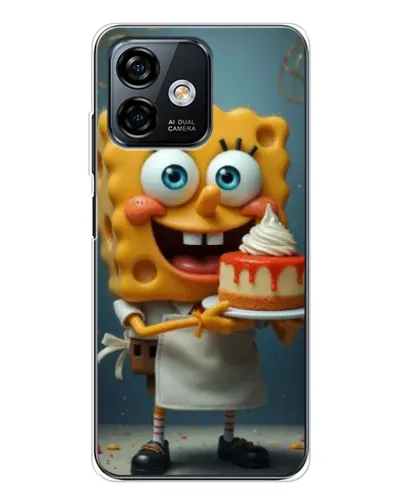 Чехол для Ulefone Note 16 Pro с картинкой «Повар Спанч Боб»