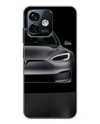 Чохол для Ulefone Note 16 Pro з картинкою «Tesla Model S Look»