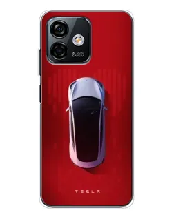Чохол для Ulefone Note 16 Pro з картинкою «Tesla Top View» Чохол для Ulefone Note 16 Pro з картинкою «Tesla Top View»