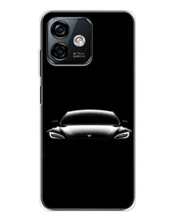 Чохол для Ulefone Note 16 Pro з картинкою «Фари Tesla Night»
