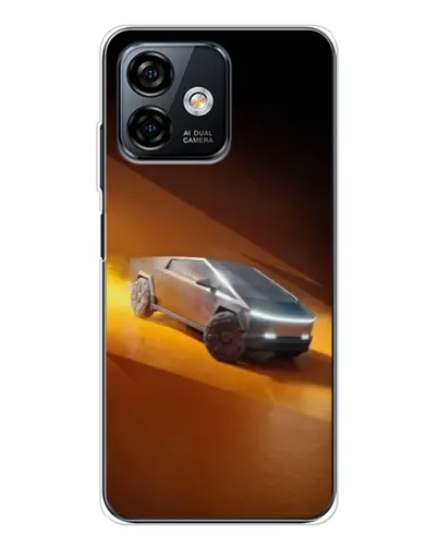 Чохол для Ulefone Note 16 Pro з картинкою «Cybertruck у пустелі»