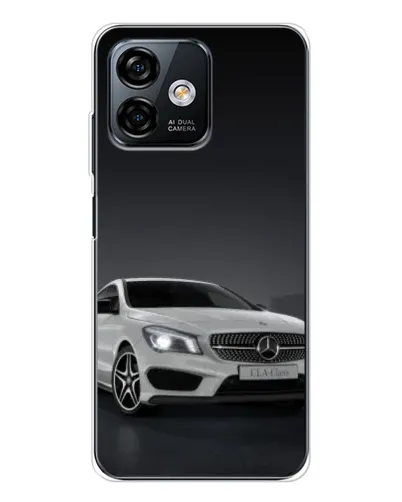 Чохол для Ulefone Note 16 Pro з картинкою «Mercedes AMG GT Silver»