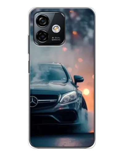 Чохол для Ulefone Note 16 Pro з картинкою «Mercedes — нічне місто»