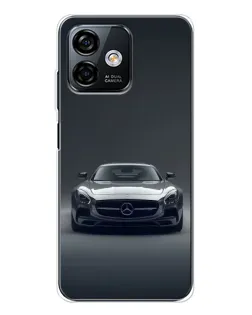 Чохол для Ulefone Note 16 Pro з картинкою «Mercedes на чорному»