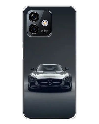 Чохол для Ulefone Note 16 Pro з картинкою «Mercedes на чорному»