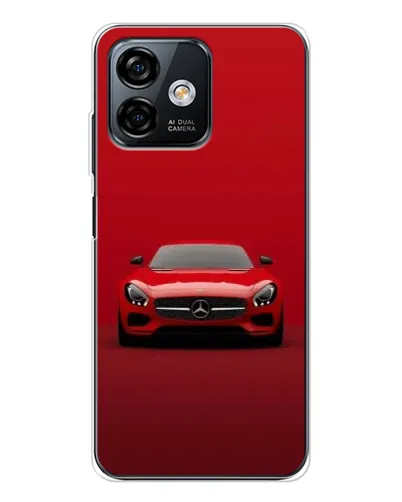 Чохол для Ulefone Note 16 Pro з картинкою «Червоний Mercedes AMG»