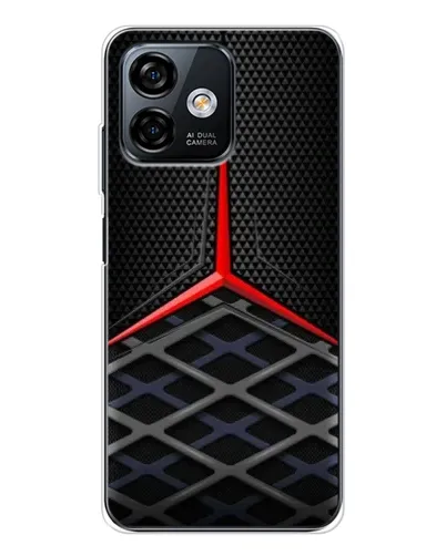 Чохол для Ulefone Note 16 Pro з картинкою «Mercedes Carbon Grid»