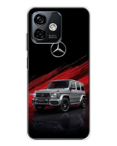 Чохол для Ulefone Note 16 Pro з картинкою «Mercedes G-Class червоний»